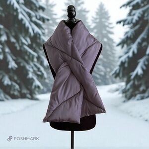 💖 Chic Quilted Puffer Pull-Through Scarf 💖